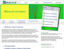 Tablet Screenshot of medicalm.ro